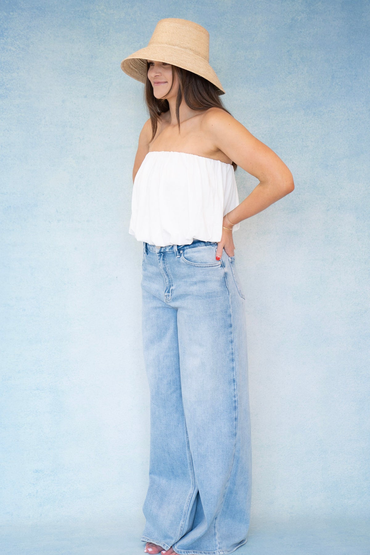 Sutton Wide Leg Jeans