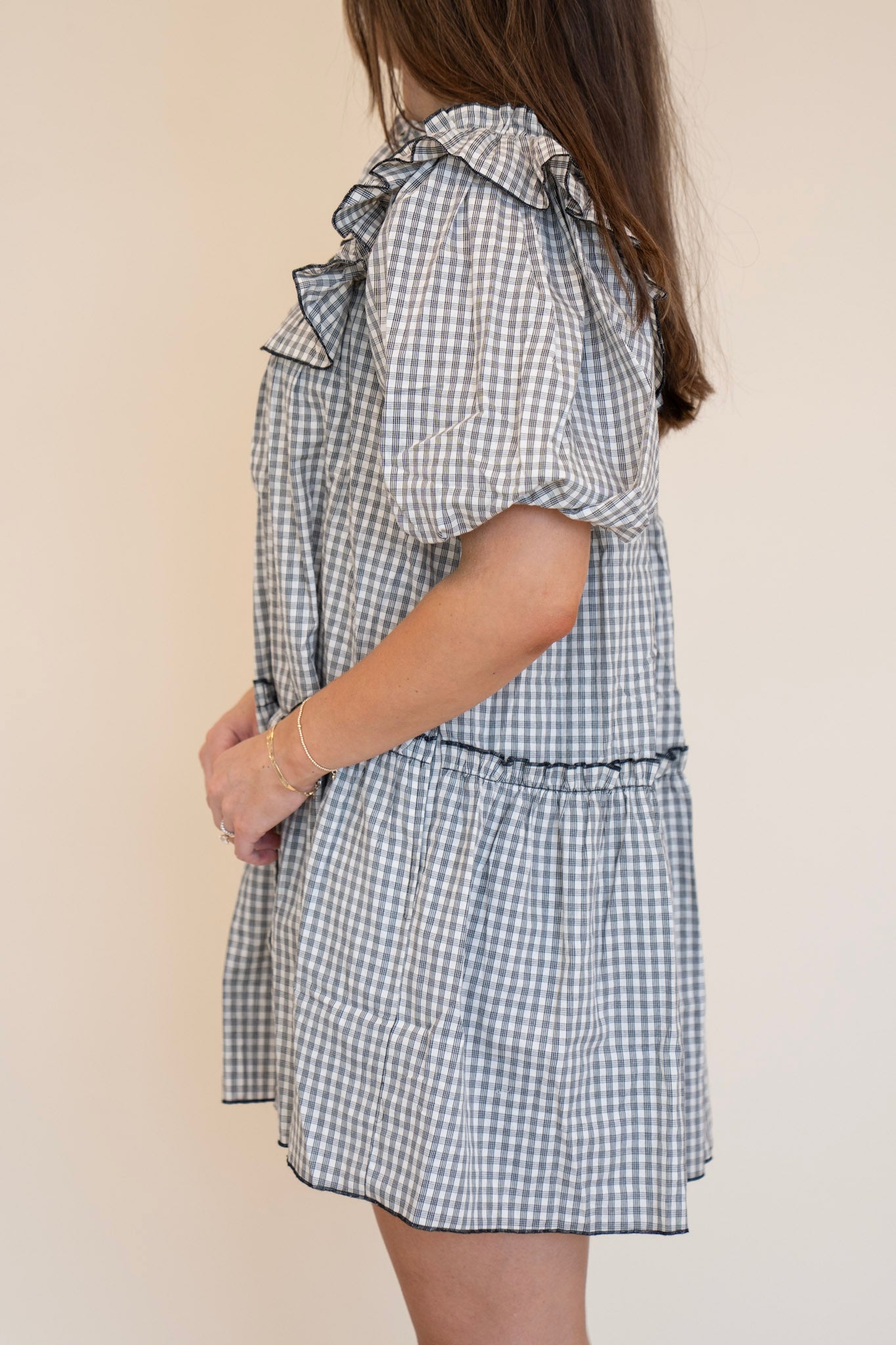 Lea Gingham Dress