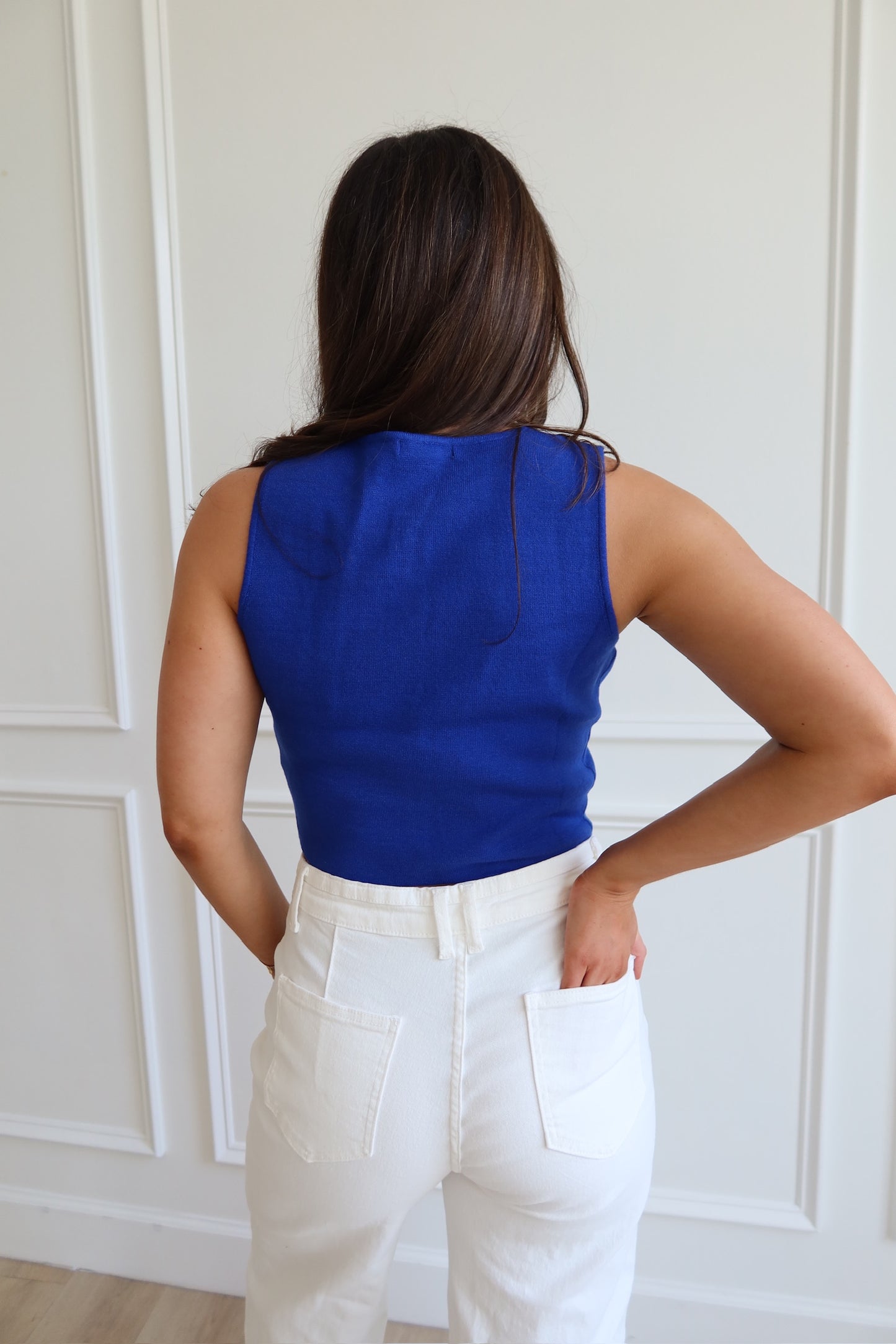Cove Top in Blue