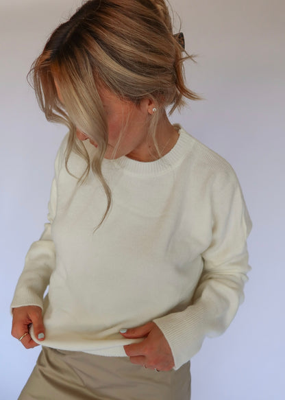 Willa Sweater in Cream