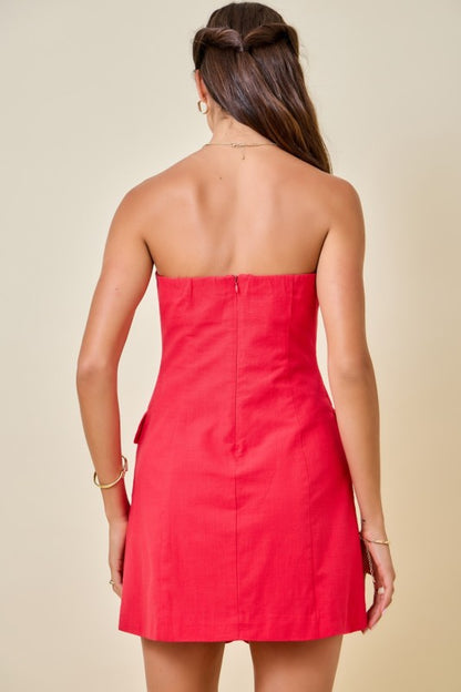 Ruby Strapless Mini Dress
