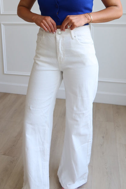 Tide White Denim