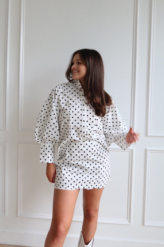 Eloise Polka Dot Top
