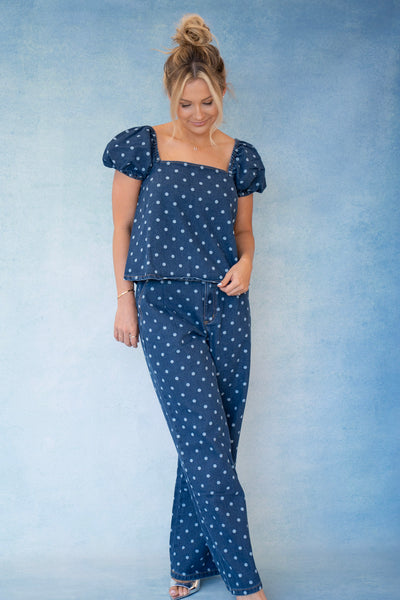 Dottie Polka Dot Jeans