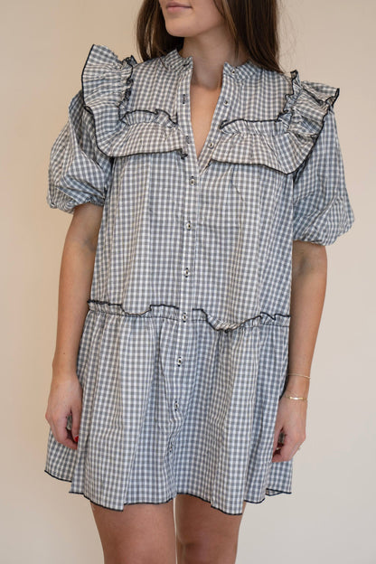 Lea Gingham Dress