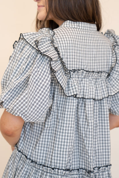 Lea Gingham Dress
