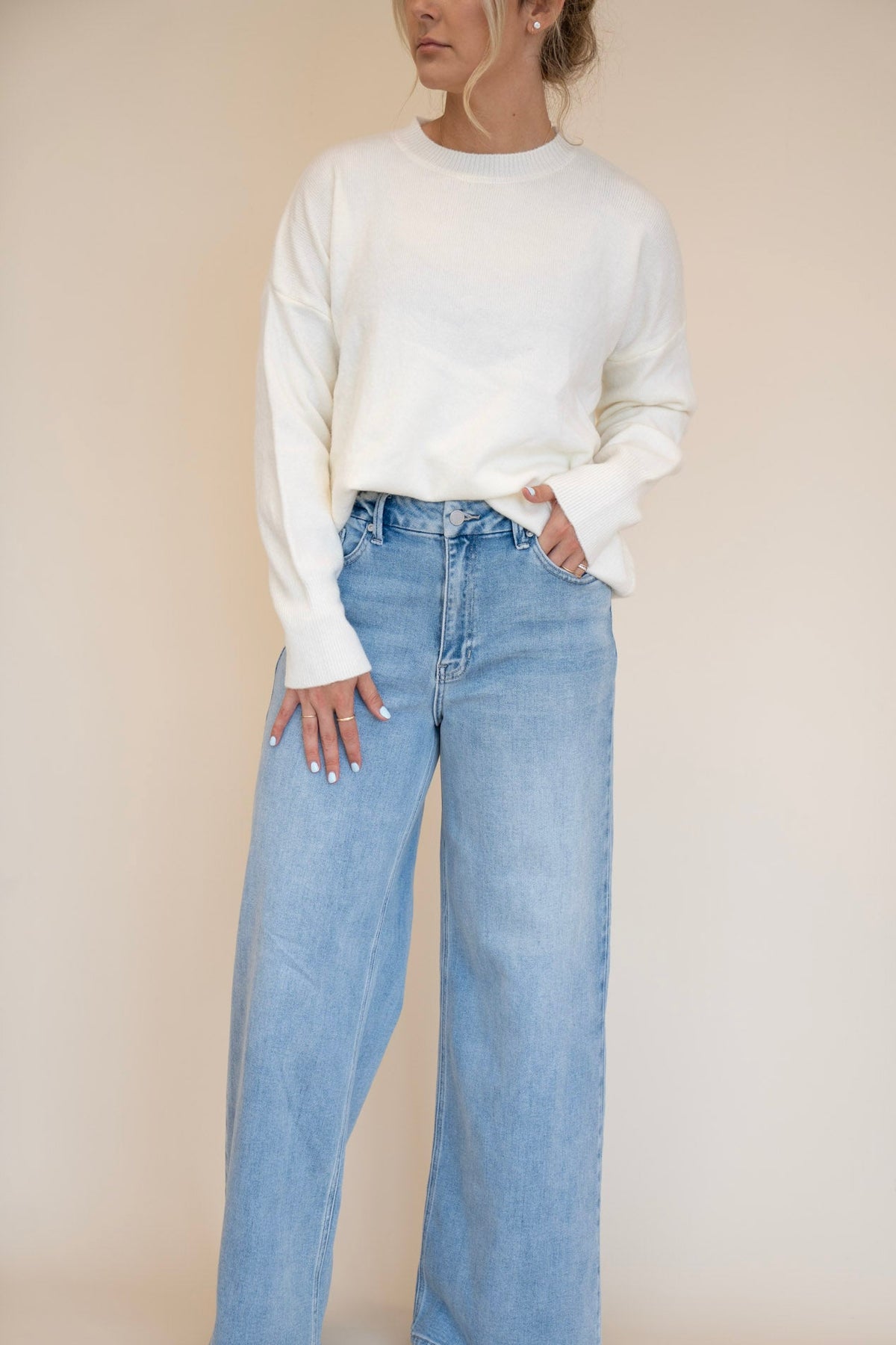 Willa Sweater in Cream