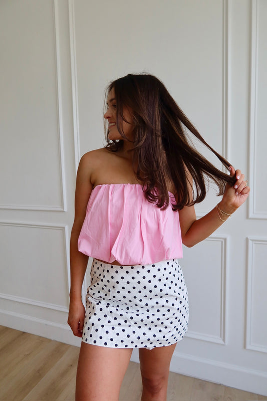 Marina Polka Dot Skort