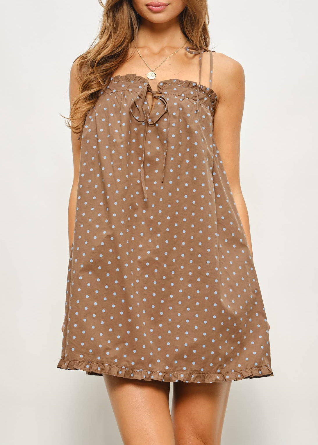 Wren Polka Dot Mini Dress