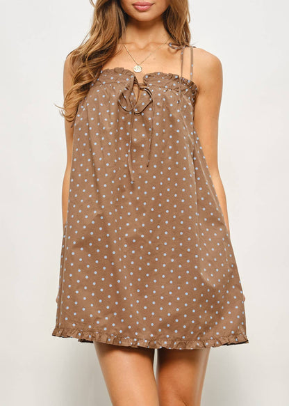 Wren Polka Dot Mini Dress