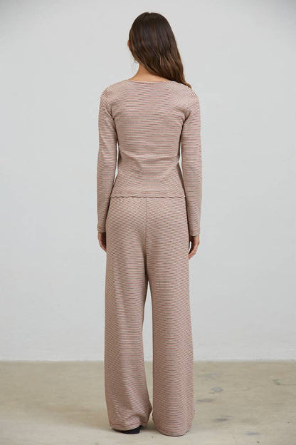 Sunday Stripe Lounge Set