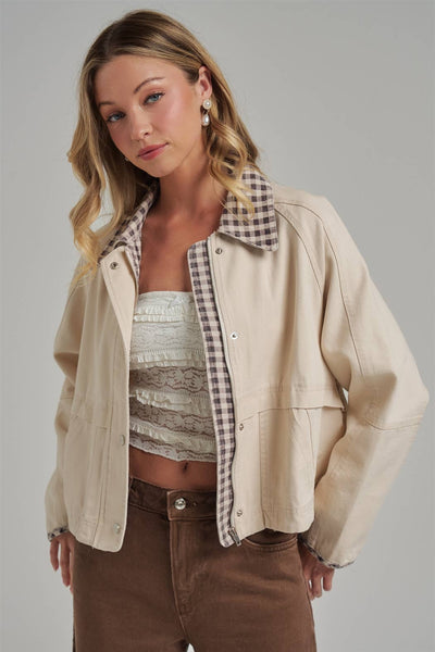 Gingham Jacket